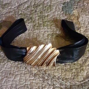 “VINTAGE” Genuine Leather Bold Ornament Belt